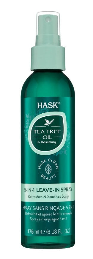 Hask Tea Tree Oil & Rosemary Invigorating 5-in1 Leave-in Spray 175ml