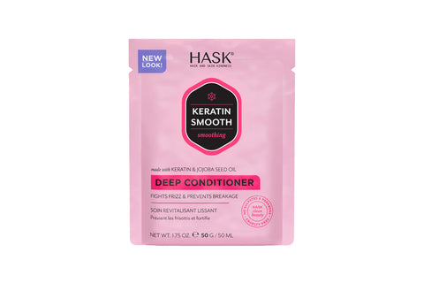 Hask Keratin Protein Smoothing Deep Conditioner 50ml