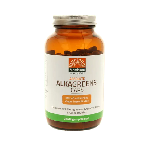Mattisson Absolute Alkagreens capsules 540mg 180 vegetarische capsules