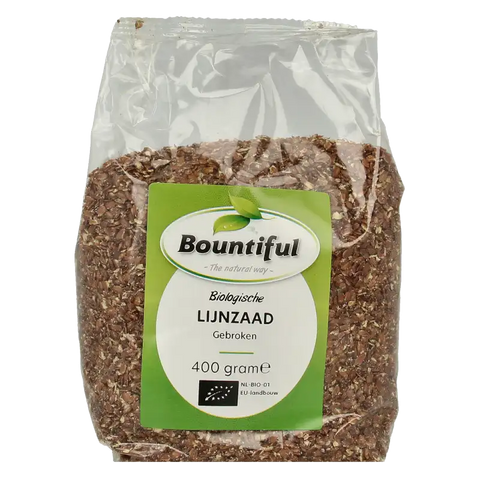 Bountiful Lijnzaad gebroken bio 400 gram