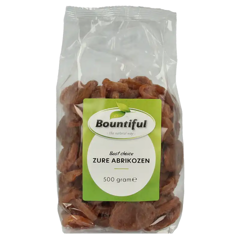 Bountiful Abrikozen zuur 500 gram