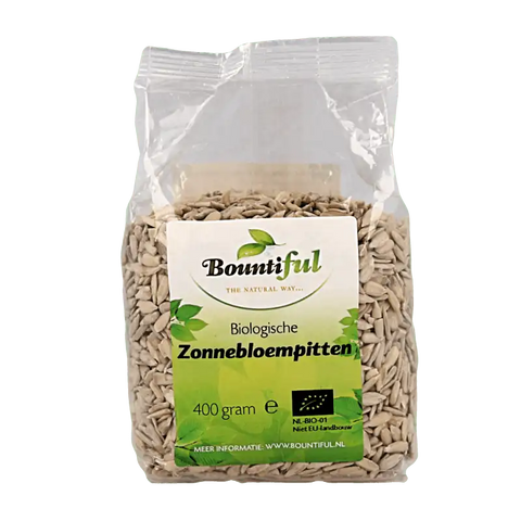 Bountiful Zonnebloemenpitten bio 400 gram