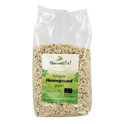 Bountiful Hennepzaad bio 500 gram