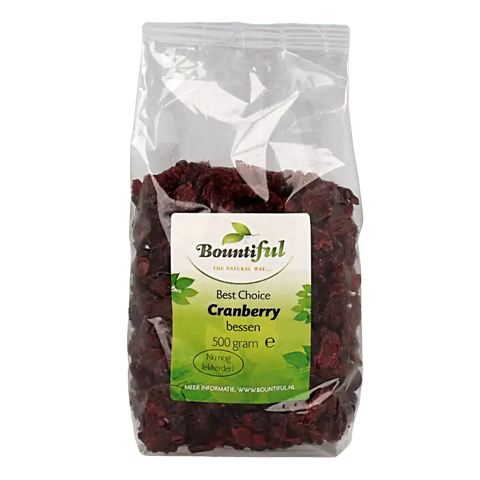 Bountiful Cranberry bessen 500 gram