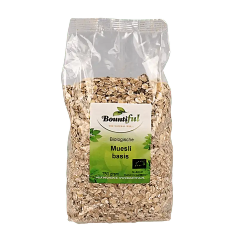 Bountiful Muesli basis bio 750 gram