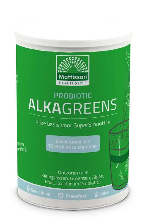 Mattisson Probiotic alkagreens poeder 300 gram