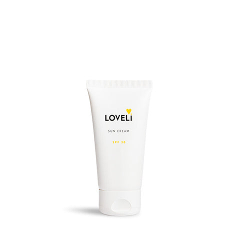 Loveli sun cream SPF 30 travel size 50ml