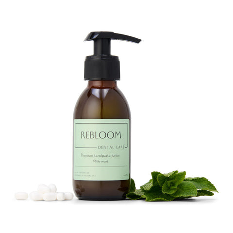 Rebloom Flesje premium tandpasta - Junior 5+ 120ml