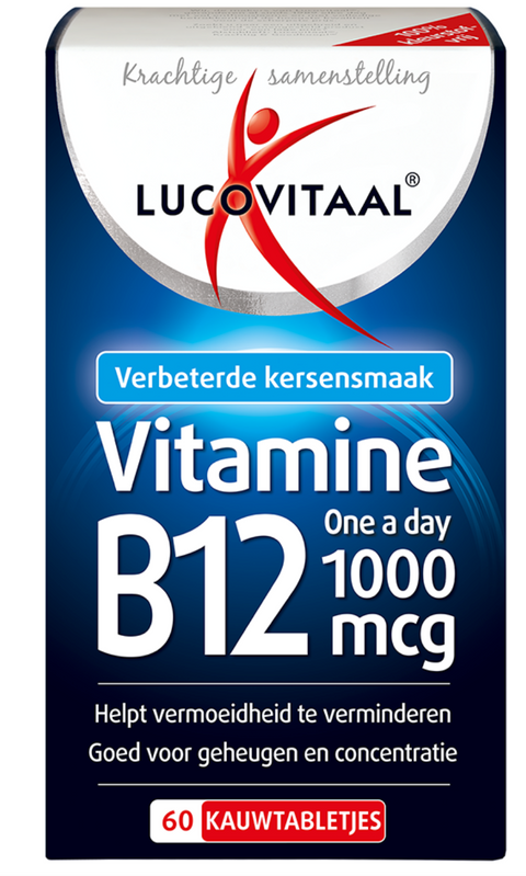 Lucovitaal Vitamine B12 1000 mcg tabletten 60 tabletten