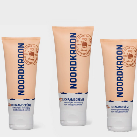Noordkroon Lichaamscrème 200 ml Trio Pack