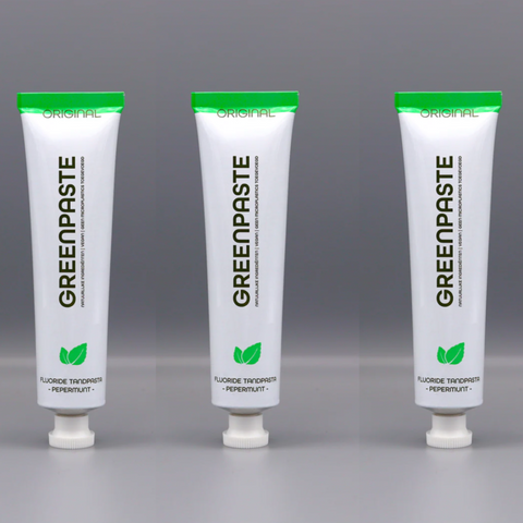 Greenpaste original Pepermunt Tandpasta Trio pack