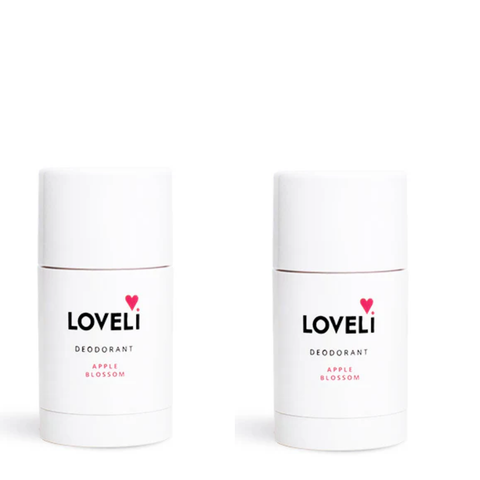 Loveli Deodorant Apple Blossom 75 ml Duo Pack
