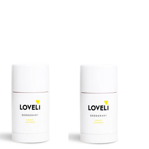 Loveli Deodorant Sweet Orange 75 ml Duo Pack