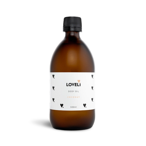 Loveli Refill Body oil Coconut 500 ml