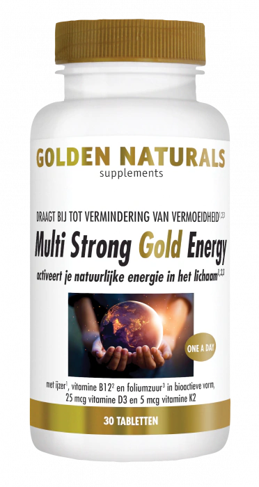 Golden Naturals Multi Strong Gold Kids 60 kauwtabletten