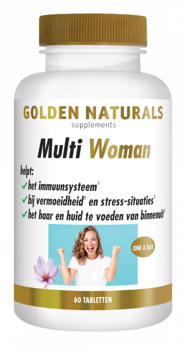 Golden Naturals Multi Woman 60 tabletten