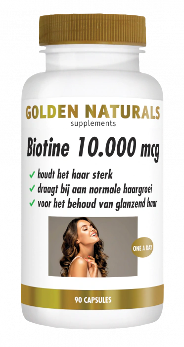 Golden Naturals Biotine 10.000 mcg 90 capsules