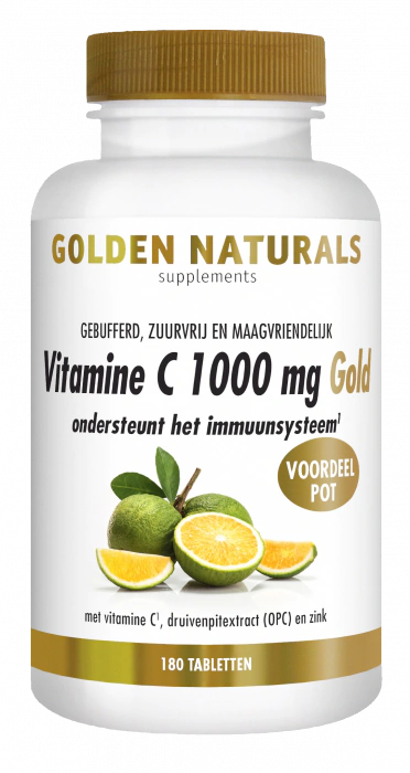 Golden Naturals Vitamine C 1000 mg Gold 60 tabletten