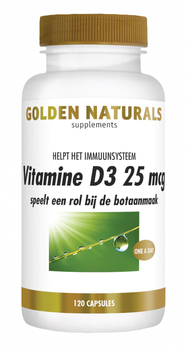 Golden Naturals Vitamine D3 25 mcg 360 capsules
