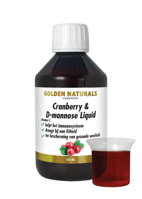 Golden Naturals Cranberry & D-mannose Liquid 250 ml