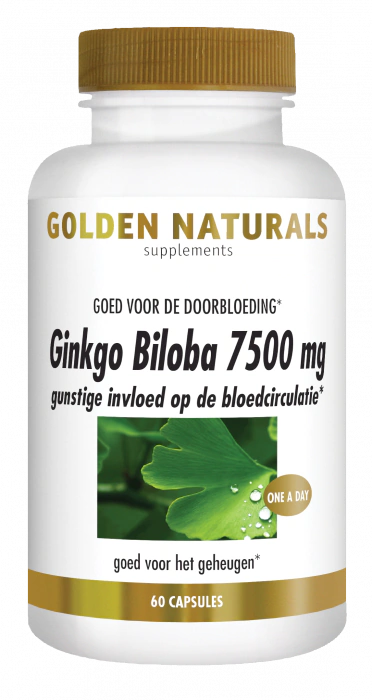 Golden Naturals Ginkgo Biloba 7500 mg 60 capsules