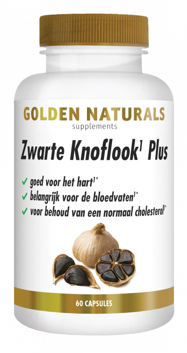 Golden Naturals Zwarte Knoflook Plus 60 capsules