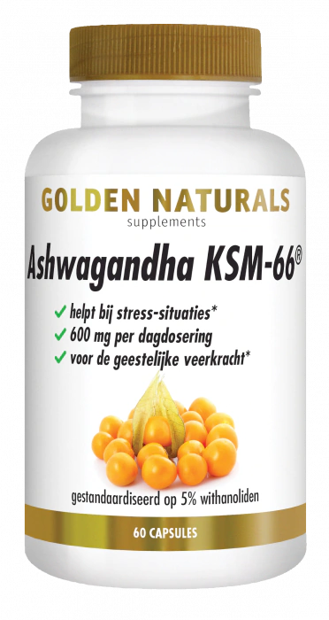 Golden Naturals Ashwagandha KSM-66 60 capsules