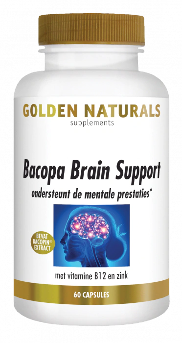 Golden Naturals Bacopa Brain Support 60 capsules