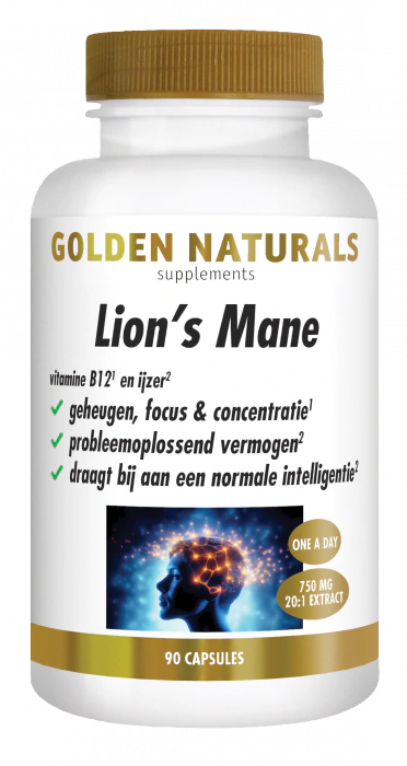 Golden Naturals Lion's Mane 90 capsules