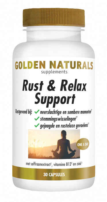 Golden Naturals Rust & Relax Support 30 capsules