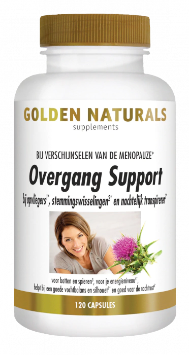 Golden Naturals Overgang Support 120 capsules