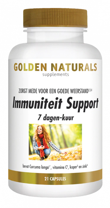 Golden Naturals Immuniteit Support 21 capsules