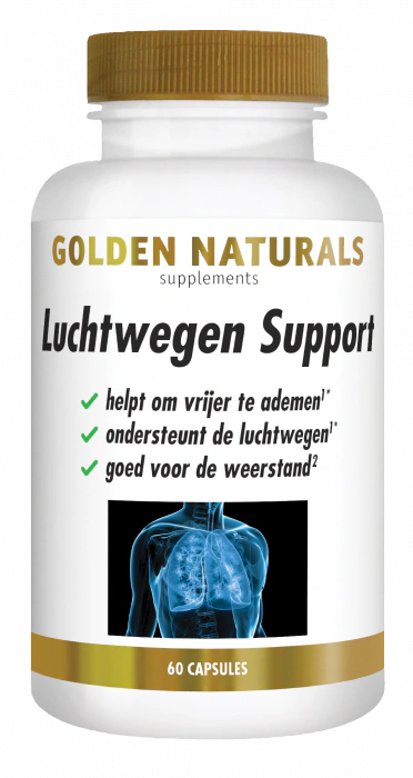 Golden Naturals Luchtwegen Support 60 capsules