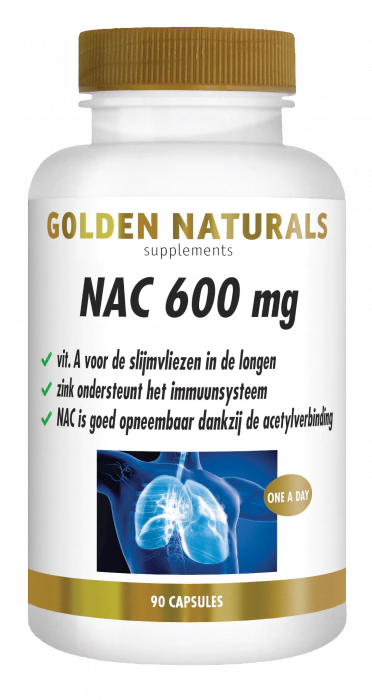 Golden Naturals NAC 600 mg 90 capsules