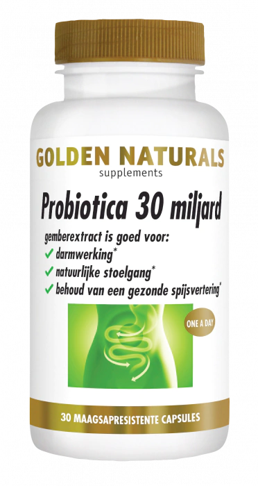 Golden Naturals Probiotica 30 miljard 30 capsules