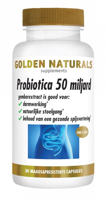 Golden Naturals Probiotica 50 miljard 30 capsules