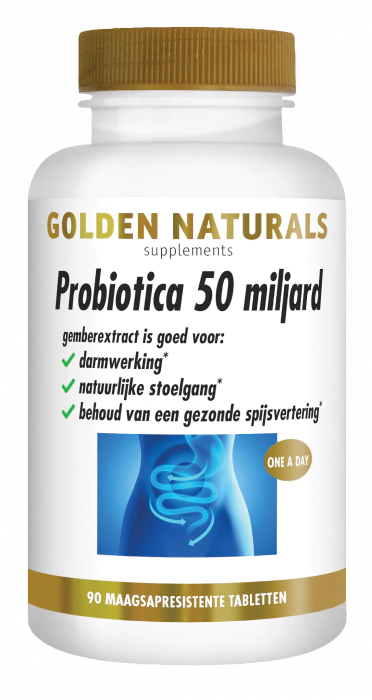 Golden Naturals Probiotica 50 miljard 90 capsules