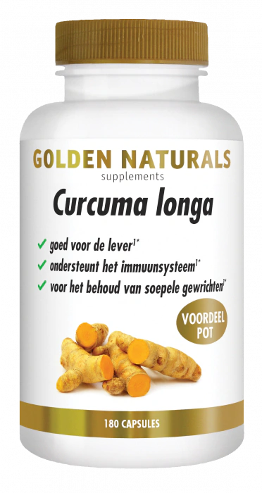 Golden Naturals Curcuma Longa 180 capsules