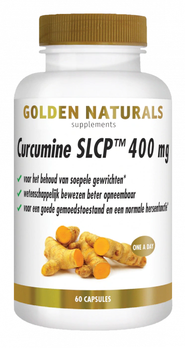 Golden Naturals Curcumine SLCP 400 mg 60 capsules