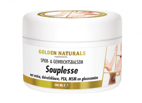 Golden Naturals Souplesse Spier- & Gewrichtsbalsem 200 ml