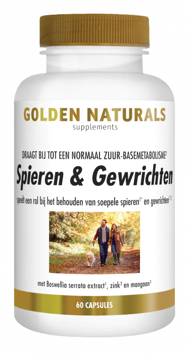 Golden Naturals Golden Naturals Spieren en Gewrichten 60 capsules