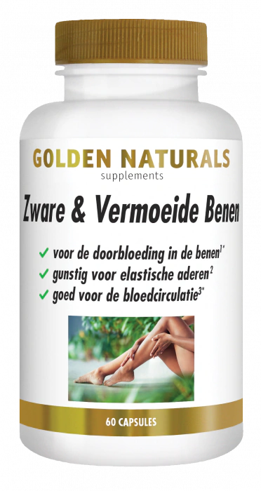 Golden Naturals Zware & Vermoeide Benen 60 capsules