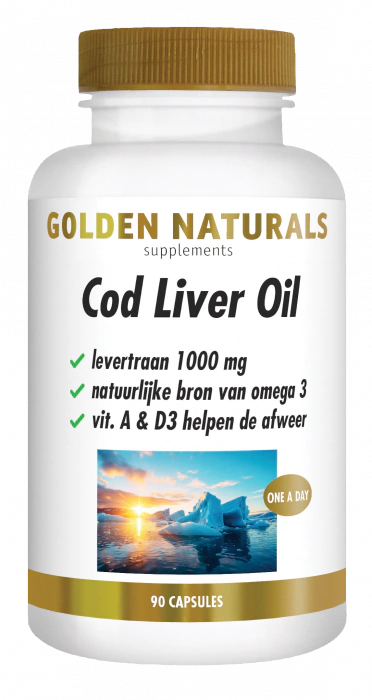 Golden Naturals Cod Liver Oil 90 capsules