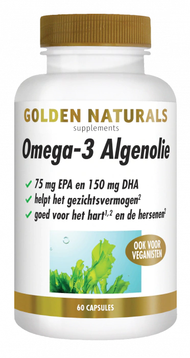 Golden Naturals Omega-3 Algenolie 60 capsules