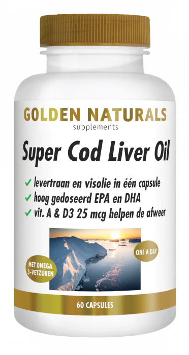 Golden Naturals Super Cod Liver Oil 60 capsules