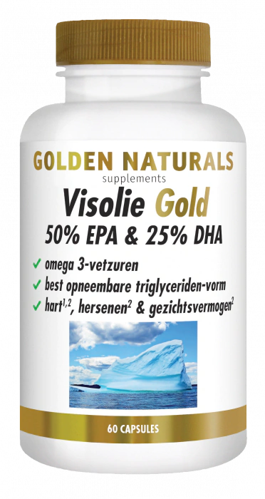 Golden Naturals Visolie Gold 50% EPA & 25% DHA 60 capsules