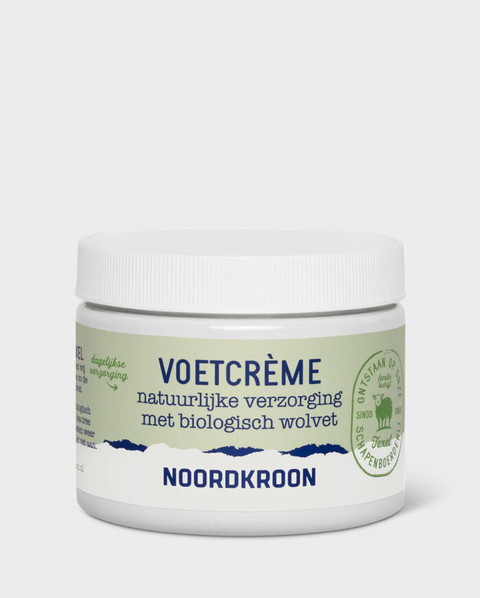 Noordkroon Voetcrème met biologisch wolvet 350 ml