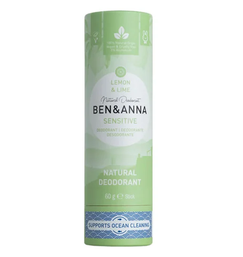 Ben & Anna Deodorant Sensitive - Lemon & Lime (60 g)