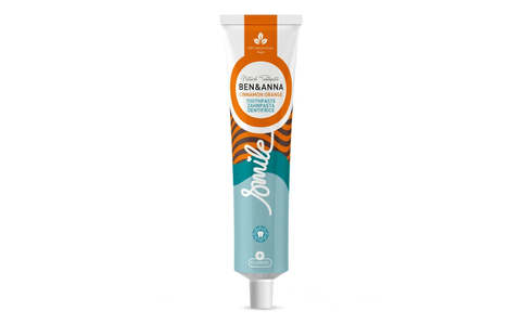 Ben & Anna Tandpasta 'Smile' Cinnamon Orange met fluoride 75 ml