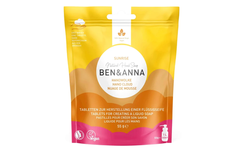 Ben & Anna Hand Cloud Zeeptabletten Sunrise 55 ml